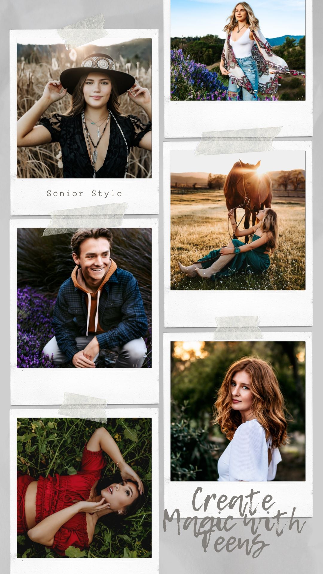 Senior Style - Creating Magic with Teens